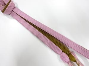 未使用品　正絹　手組帯締め